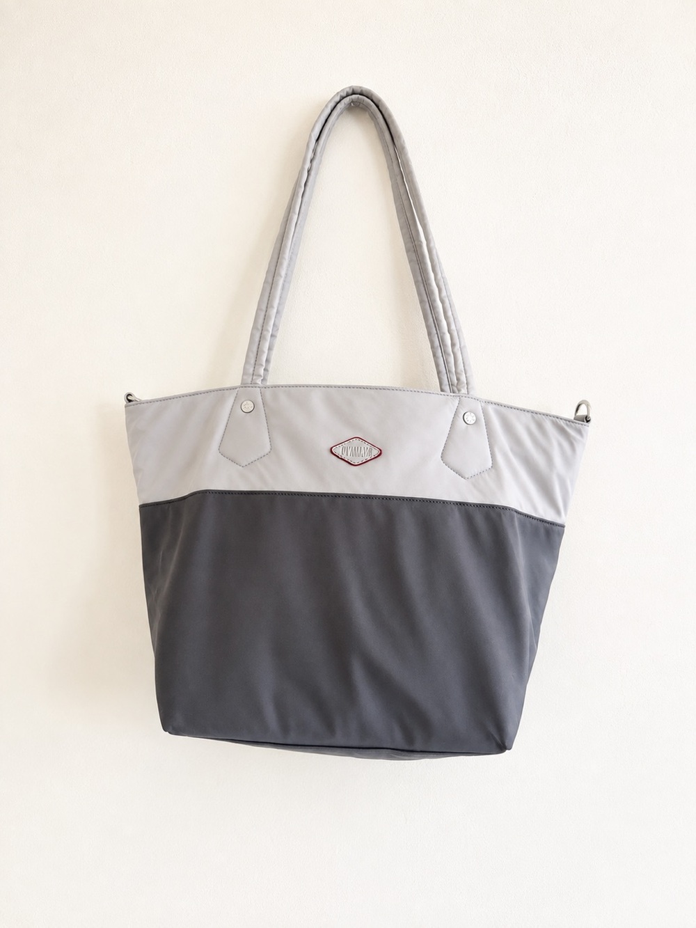 MZ Wallace Large Soho Travel Tote Two Tone Grey‎